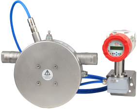TM-SH.png: Coriolis Mass flow meter for high pressure applications